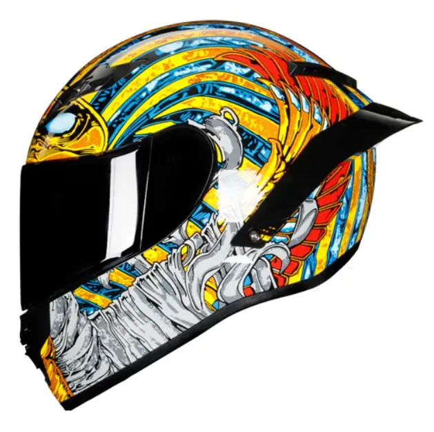 2019 Полнолицевой шлем Capacete kask Casque Moto Kask горные DOT мотоциклетный для гонок с