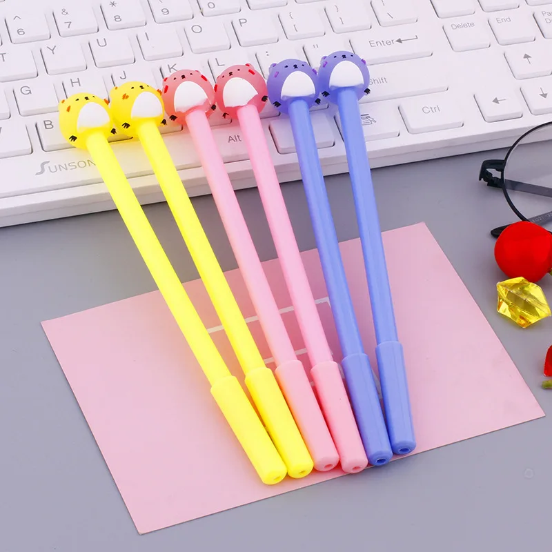 

36pcs Korean creative stationery cute cartoon neutral pen creative pen signature pen