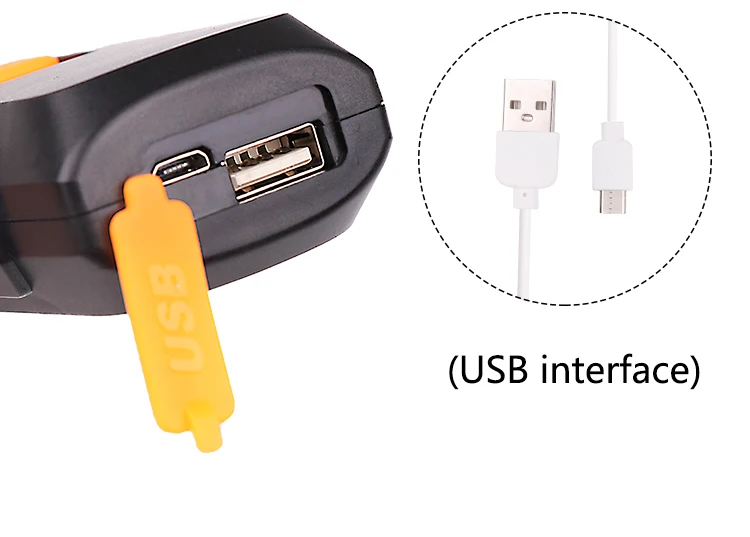 Портативный COB светодиодный рабочий светильник USB Перезаряжаемый выходной мощности фонарь Гибкая Магнитная инспекционная Лампа вспышка светильник аварийный светильник