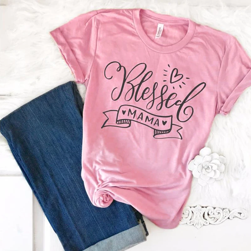 Женская футболка с надписью Mother's Day Gift Shirt Изящная Tumbl графическим принтом