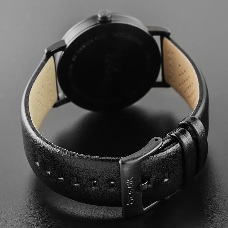 Мужчины Кожаный Ремешок Минималистский Творческий Классический Люксовый Бренд