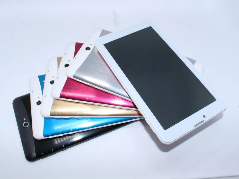 Планшет с 7 дюймовым дисплеем двумя слотами для sim карт процессором MTK6572 WCDMA GPS