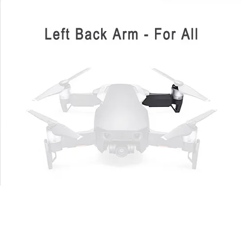 Left Back-For all DJI Mavic Air Motor Arm оригинальные аксессуары Запчасти Передний левый/передний правый/задний левый/Задний правый Ремонт Замена - Цвет: Left Back-For all
