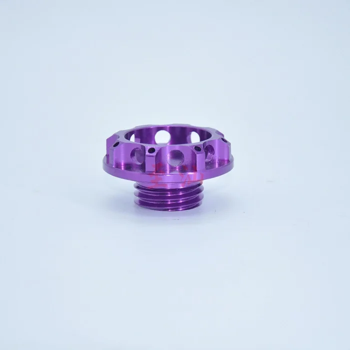 Honda-purple Моторное масло топливного бака заготовки Кепки крышки топливного бака для Toyota Honda Subaru - Цвет: Honda-purple