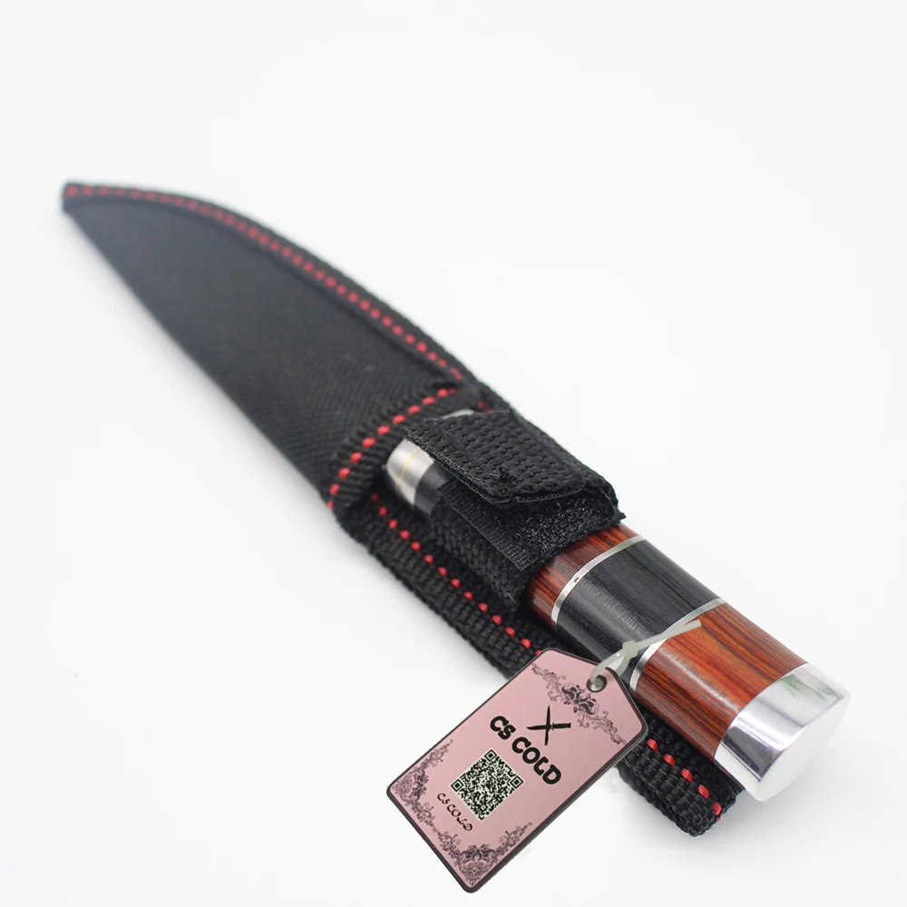 CS Cold нож с фиксированным лезвием охотничий кемпинг Survie Couteau Pliant CS Zakmes