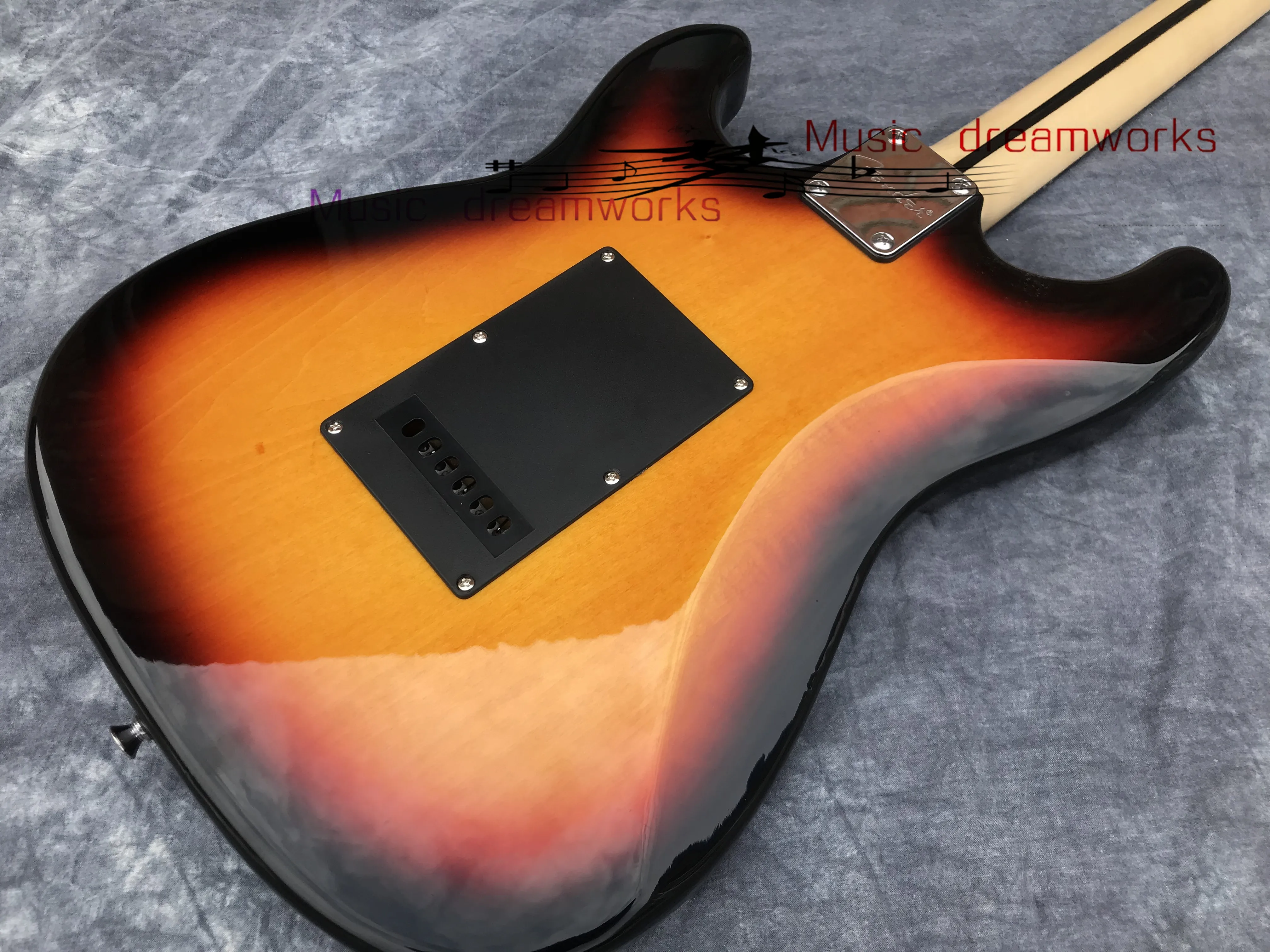Китай firehawk электрогитара F s T электрическая гитара большая голова старый солнечный цвет