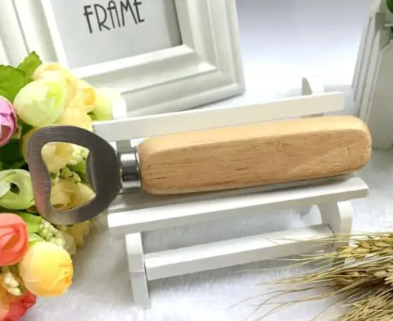 10 шт из нержавеющей стали с деревянной ручкой красное вино открывалка для пива