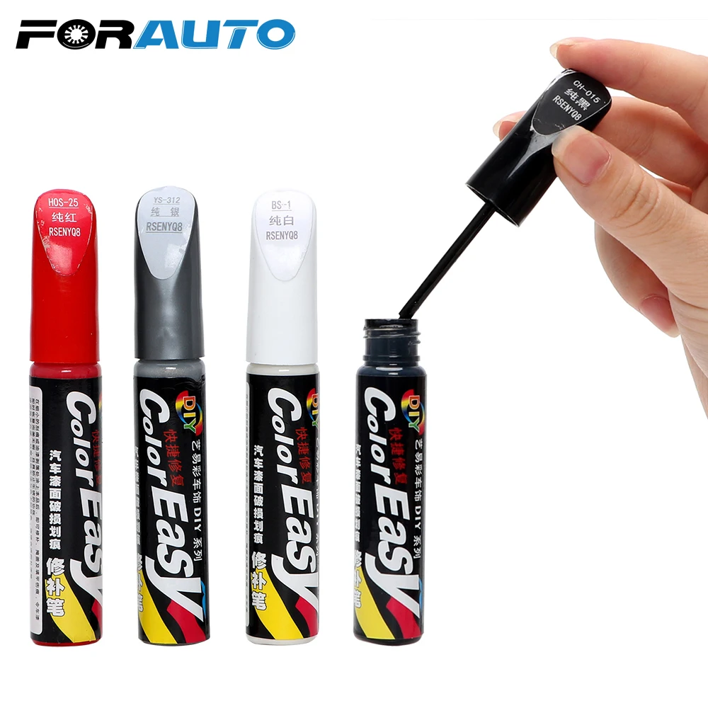 Ручка для краски FORAUTO 4 цвета уход за лакокрасочным покрытием ремонт царапин