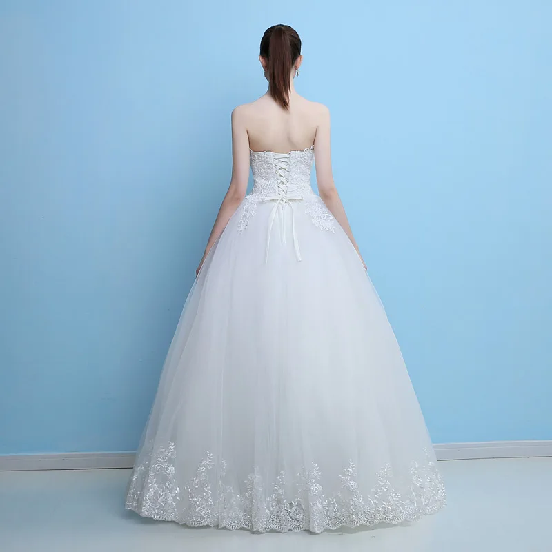 Модное Новое поступление Элегантное свадебное платье Vestido de Festa с аппликацией из