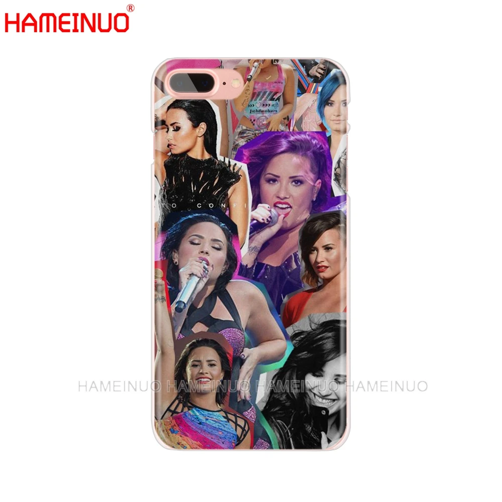 Чехол для мобильного телефона HAMEINUO Demi Lovato iphone X 8 7 6 4 4S 5 5S SE 5c 6s plus|Бамперы| |