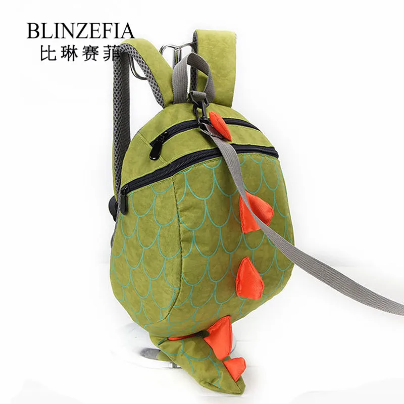 Новинка 2019 Детский милый корейский рюкзак в форме дракона школьный бесплатная