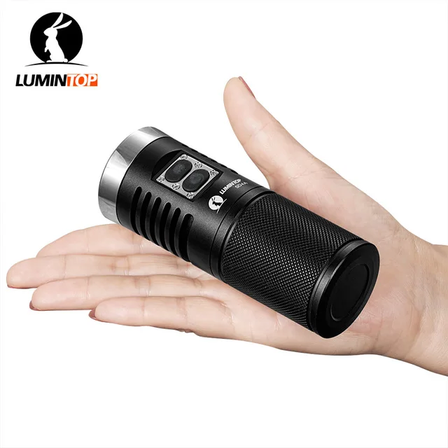 Lumentop SD4A ручной фонарь CREE XP L HI Светодиодный max 920 люмен луч бросок 400 метров 8