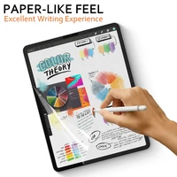 paper like screen protector film matte pet anti glare painting for microsoft surface pro 3 4 5 6 pro 7 go book 1 2 13 5 15 inch
