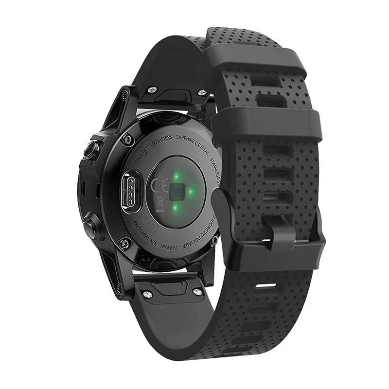 20mm Watchband Strap for Garmin Fenix 5S Watch Quick Release Silicone Easy Fit Wrist Band For Plus Belt | Электроника