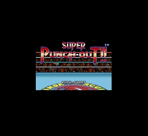 

Super Punch-Out!! 16 Bit Big Gray Game Card For NTSC USA Game Console