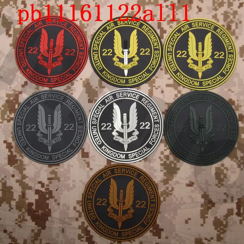 3D PVC patch UK Special Air Service S.A.S кто осмелится выиграть тактику Morale Rubber patch|Заплатки| |