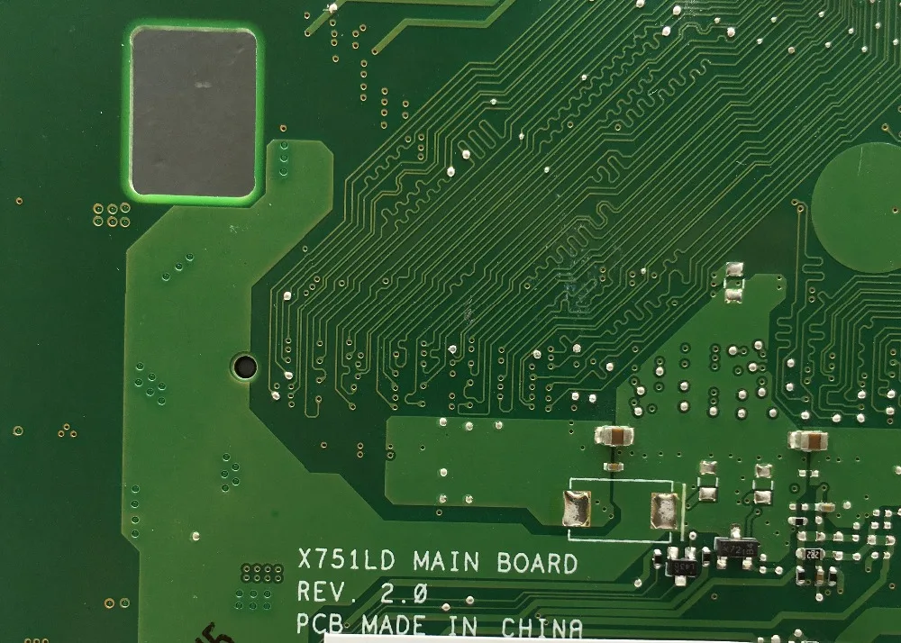 Kaufen KEFU X751LA Motherboard Für ASUS X751LA X751LAB X751LD Original Laptop Motherboard I7-4500U CPU 4GB RAM Original Mainboard Test