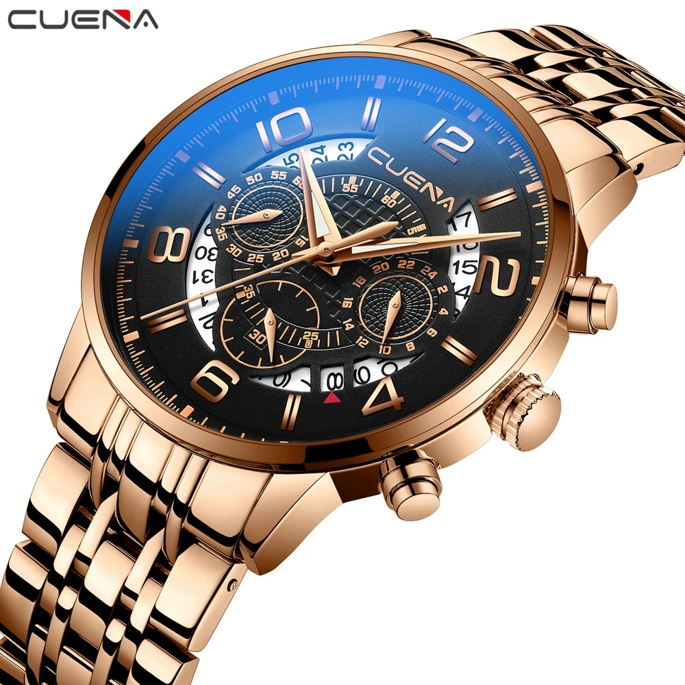 Часы Reloj Hombre 2018 Мужские Аналоговые Кварцевые спортивные роскошные стальные
