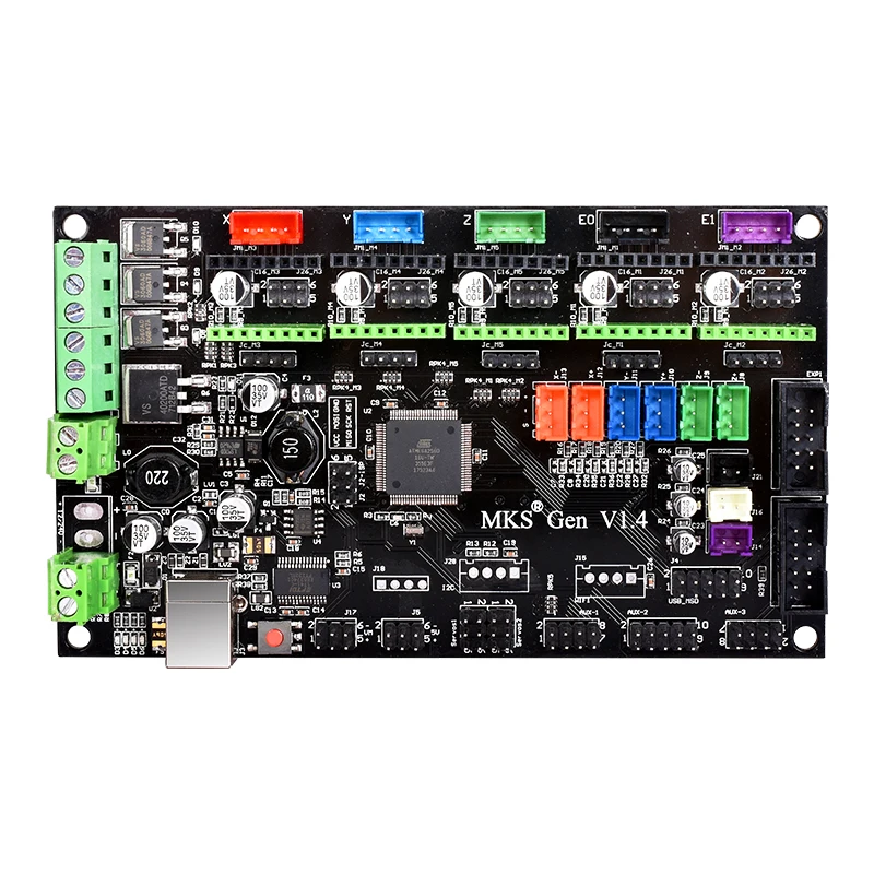 Плата для 3D принтера MKS Gen V1.4 материнская плата Reprap Ramps 1 4 5 6 управления A4988/DRV8825/TMC2130