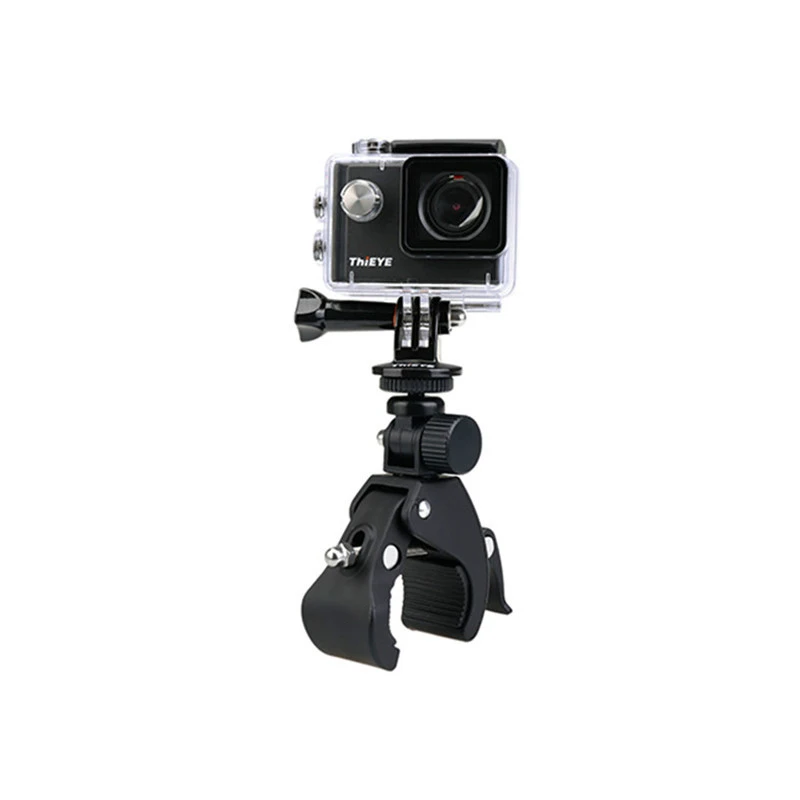 Аксессуары для экшн-камеры с зажимом на руль велосипеда для GoPro Hero 5 6 4 Xiaomi Yi H9