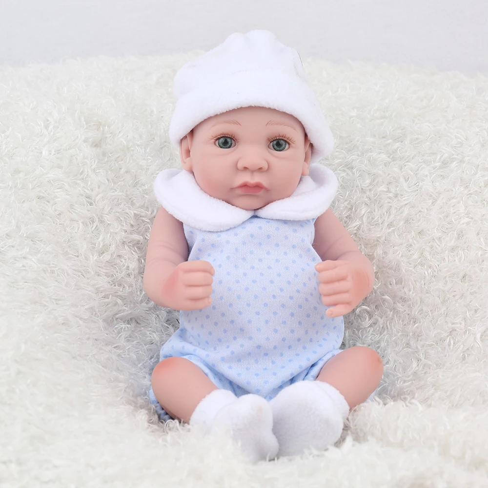 KAYDORA 10 дюймов 25 см полностью силиконовые куклы Reborn Baby Bebe Alive реалистичные Мини-близнецы настоящие куклы реалистичные Игрушки для ванны Playmate подарок