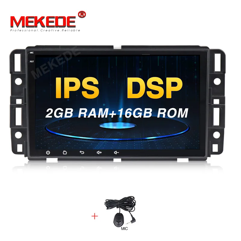 MEKEDE ips экран DSP Android 9,0 Автомобильный мультимедийный dvd gps плеер для GMC Chevrolet Chevy Yukon Sierra Tahoe Acadia Suburban - Цвет: 2G RAM 16G rom