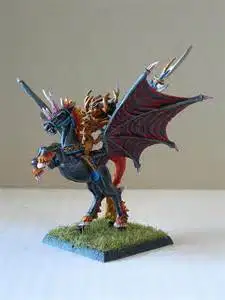 Morathi на темном пегасе-металлическая модель | Игрушки и хобби
