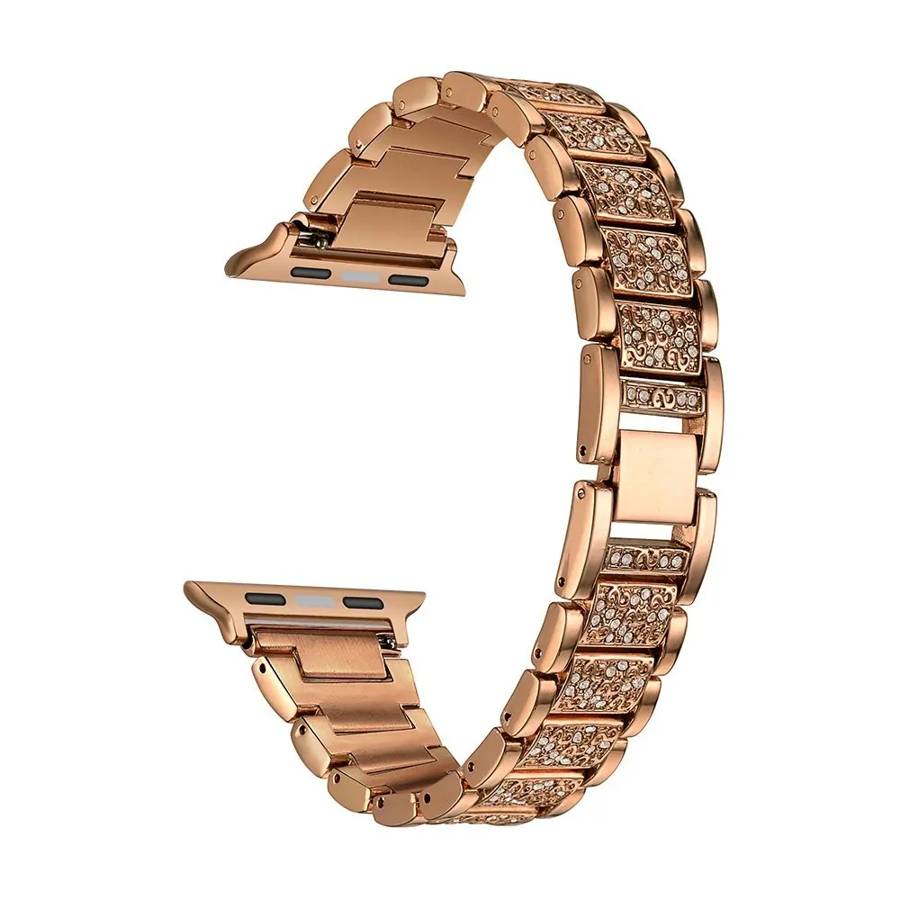 Браслет Joyozy из нержавеющей стали для Apple Watch 1, 2, 3, 38 мм, 42 мм, адаптер для iWatch серии 4/5, 40 мм, 44 мм