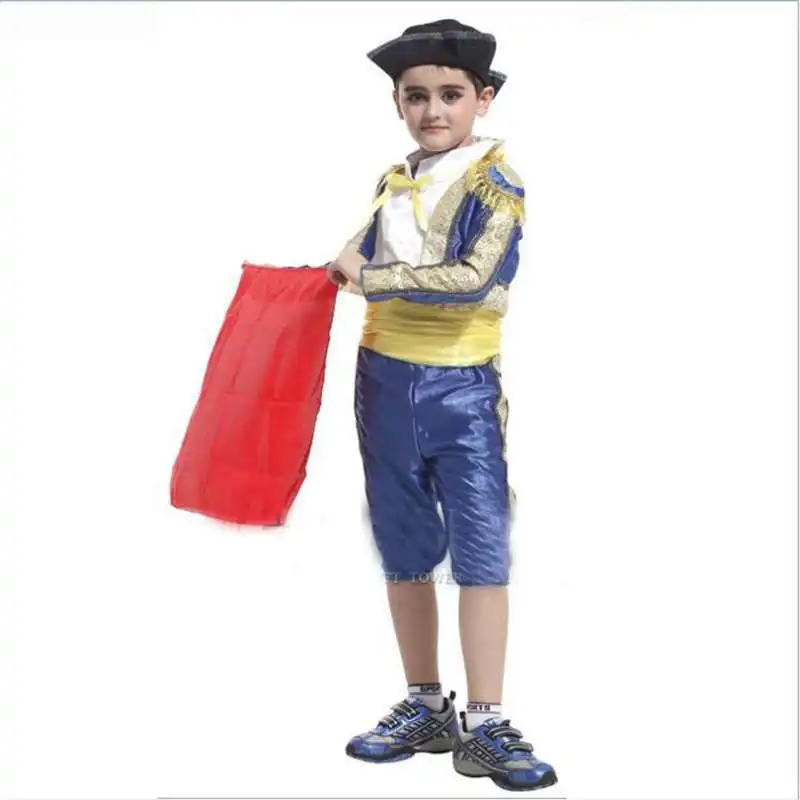 Мальчик для выступления детская одежда костюмы маленький Матадор мальчик