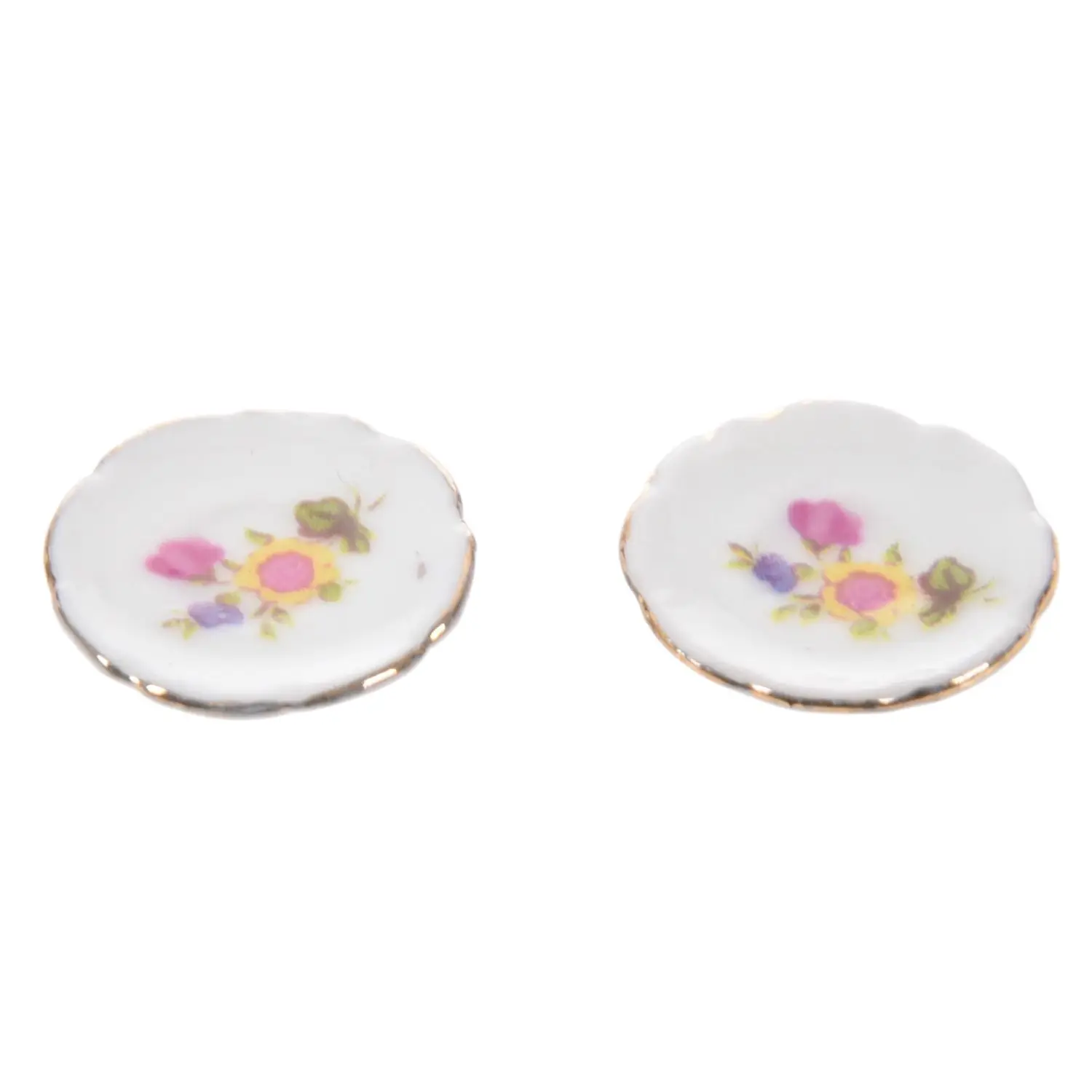 FBIL-8pcs кукольный домик миниатюрная столовая посуда фарфоровый чайный набор
