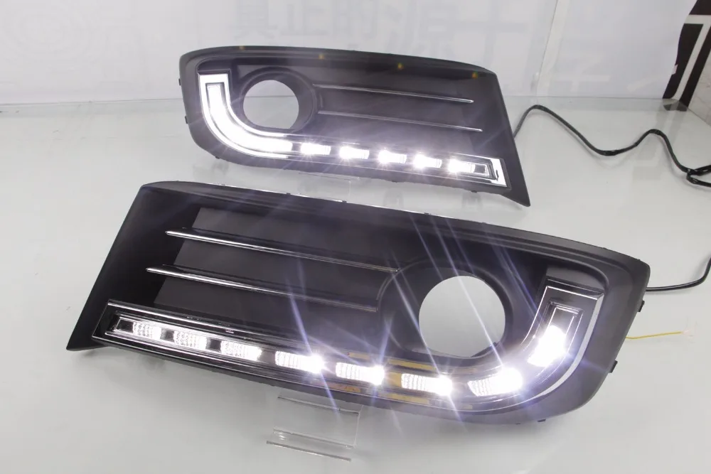 

eOsuns led drl daytime running light for Citroen C-Quatre 2012-2016 with yellow turn signal and wireless control