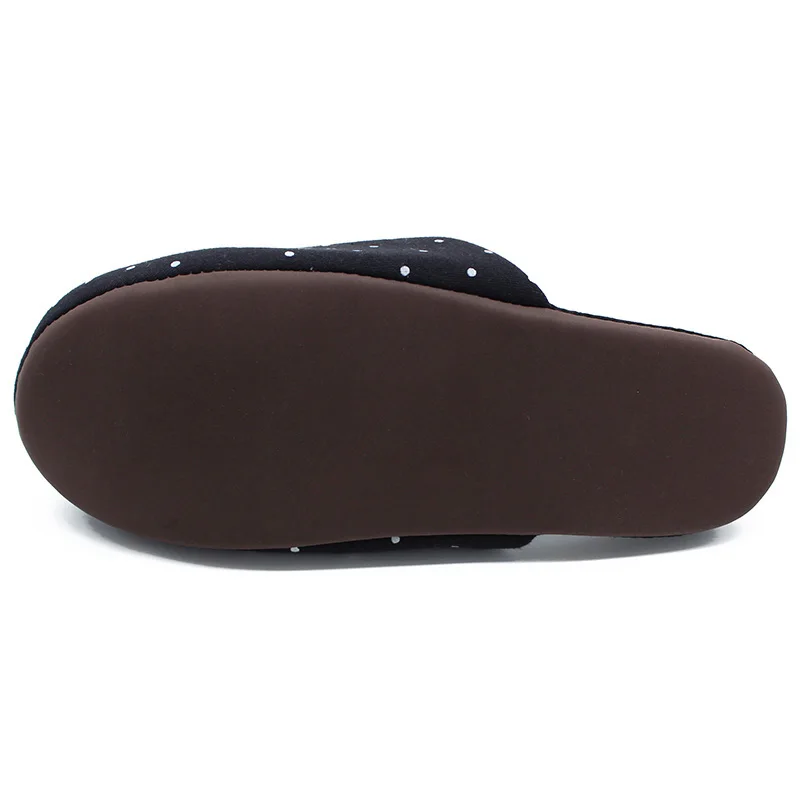 Женские хлопковые шлепанцы на мягкой нескользящей подошве ST удобные домашние