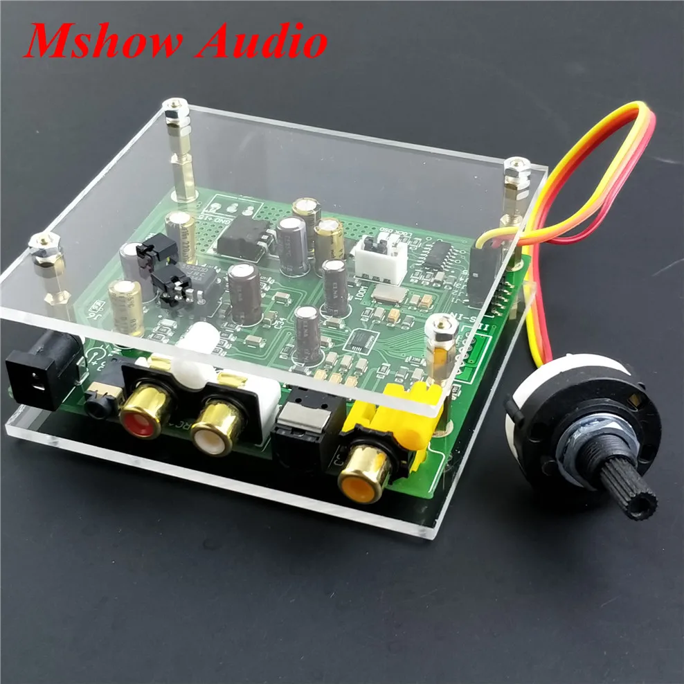 ES9038 ES9038Q2M ЦАП Декодер Плата Поддержка IIS DSD DOP 384 кГц для hifi предусилителя аудио усилитель