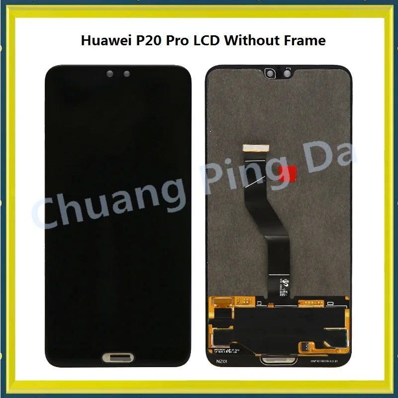 Оригинальный ЖК дисплей 6 1 дюйма для Huawei P20 Pro с рамкой сенсорный экран