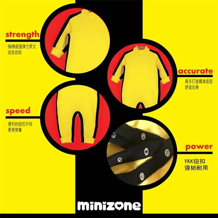 Детские Брюс Ли традиционные для ушу костюм форма единоборств Кунг фу детей