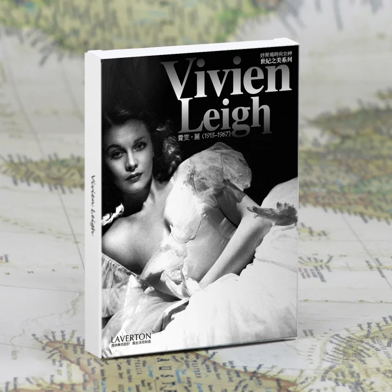 30 листов/партия Vivien Leigh открытка/поздравительная открытка/модный