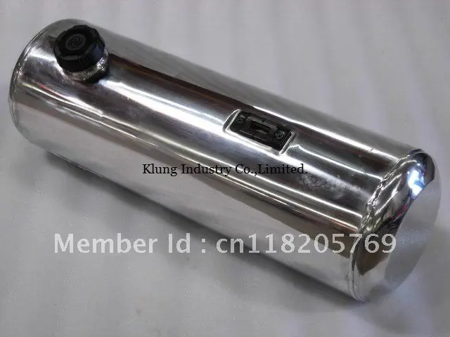 Полированный газовый бак Klung 20L 20х62 см из алюминиевого сплава топливный с
