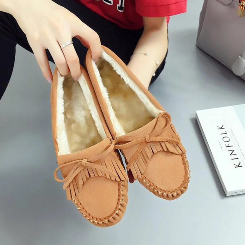 Женская обувь Красивая женская из натуральной кожи Лоферы на плоской подошве с