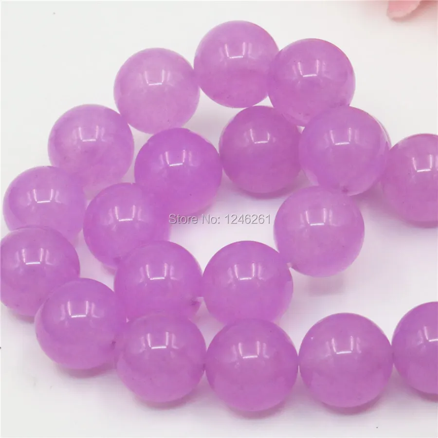 Круглые бусины для рукоделия фиолетовые с кристаллами 4 6 8 10 12 14 мм | Украшения и