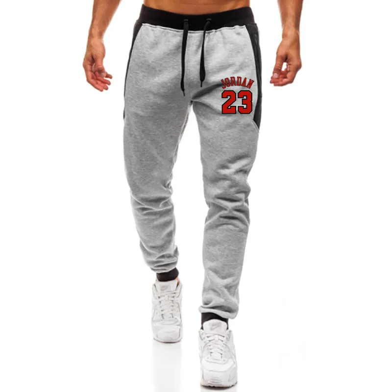 2019 мужские однотонные тренировочные штаны для спортзала спортивные