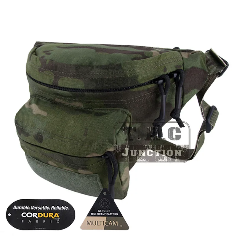MCTP EmersonGear Военная поясная сумка Emerson тактическая сумка поясная сумка с ремнем MOLLE Съемный поясной ремень - Цвет: MCTP