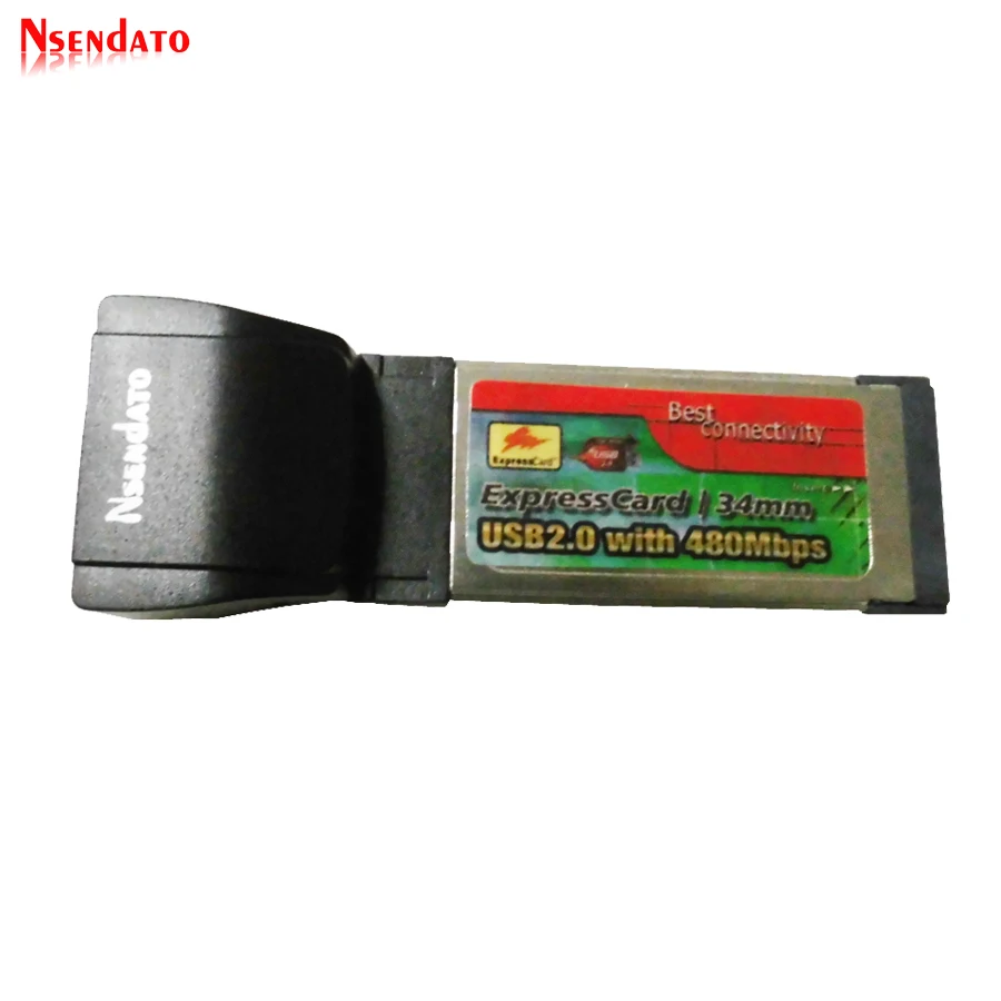 Сетевая карта 34 мм до USB2.0 4 Порты и разъёмы USB адаптер ExpressCard ноутбука Тетрадь