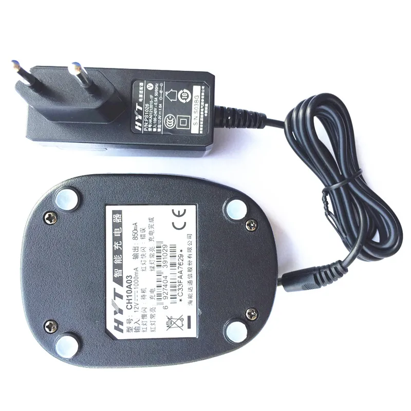 Быстрое и быстрое зарядное устройство для HYT радио рация с двухсторонней