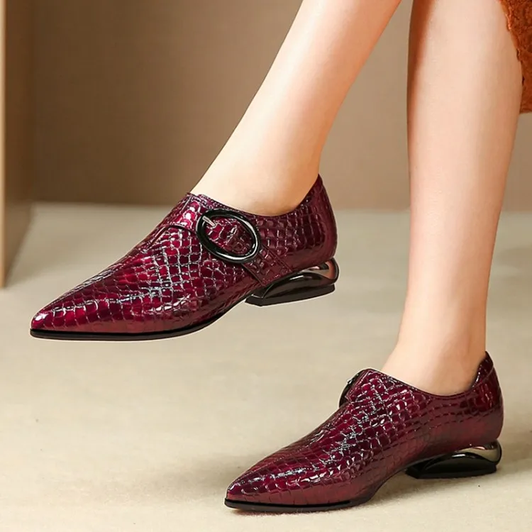 MLJUESE/женские туфли лодочки из лакированной кожи Сезон осень весна Цвет Черный