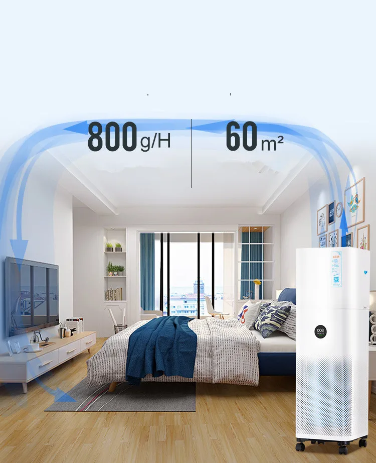 Отсутствие тумана тихий большой емкости, увлажнитель подходит для xiaomi air purifier 2/1 mi air pro
