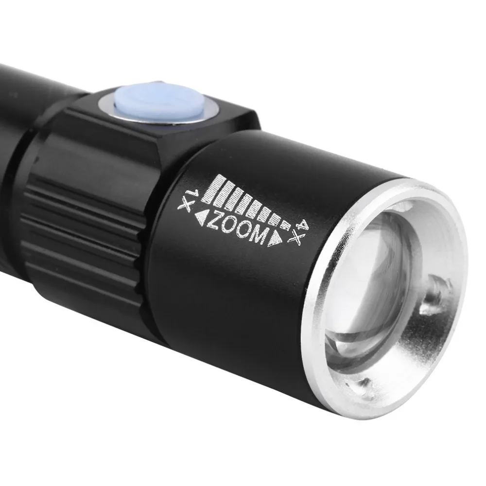2000LM Q5 Водонепроницаемый Портативный USB удобный мощный светодиодный фонарик