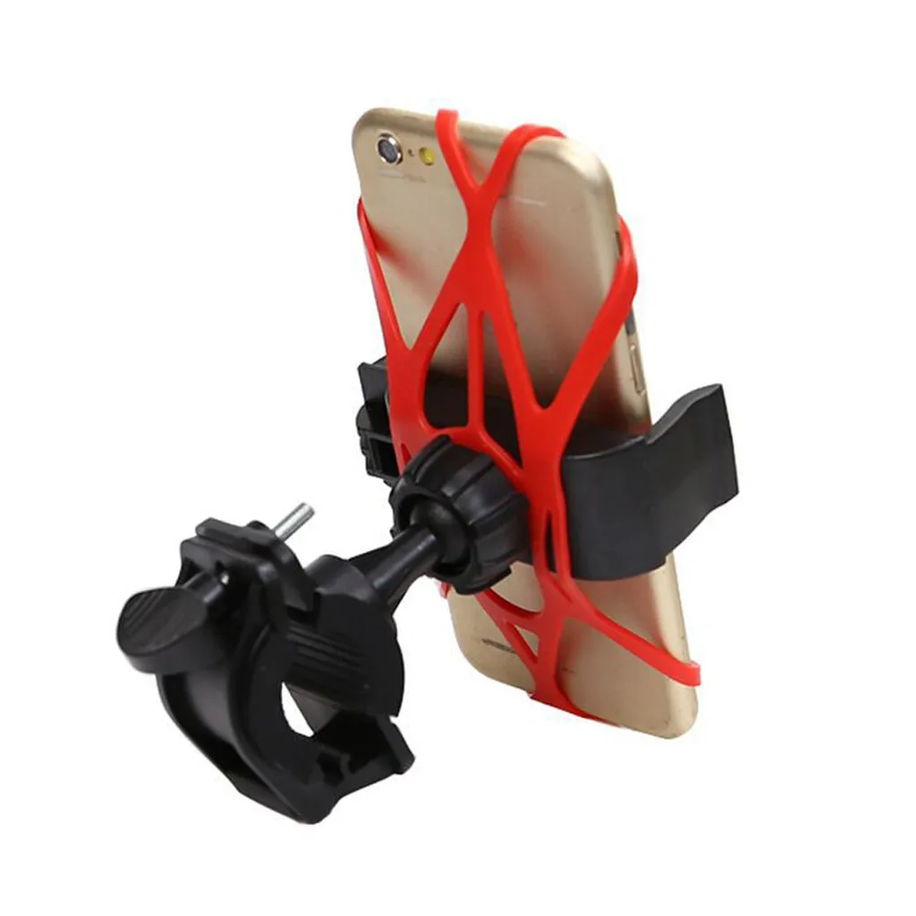 Универсальный велосипедный держатель для телефона Руль резиновые ленты штатива