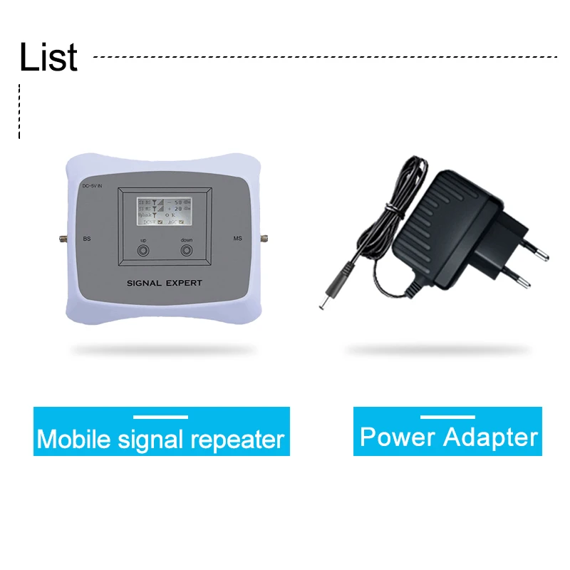 ATNJ Smart 2G 3G CDMA 850 PCS 1900 MHz Mobile Signal Repeater B5 B2 UMTS Booster Repetidor De Sinal 70dB Amplifier - Усилитель мобильного сигнала ATNJ Smart 2G 3G CDMA 850 PCS 1900 МГц B5 B2 UMTS Repetidor De Sinal 70dB.