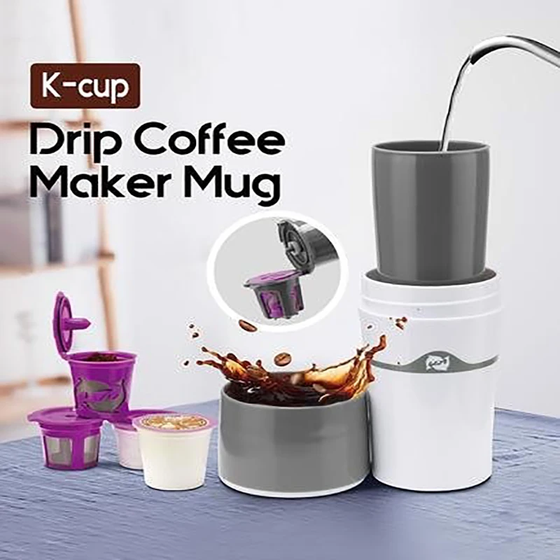 400 ml Портативный походный кружка капельная для воды и льда Кофе