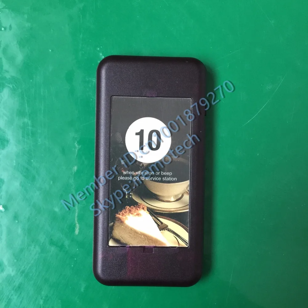 Вибрации и зуммер беспроводной вызова приемник Очереди беспроводная система